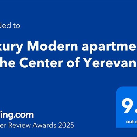 Luxury Modern Apartment In The Center Of يريفان المظهر الخارجي الصورة